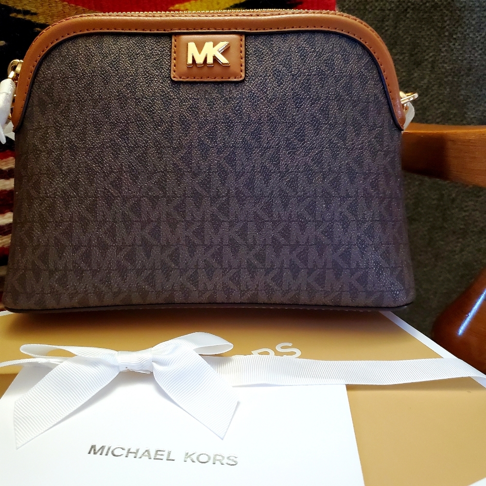 MK Logo Dome Crossbody